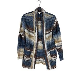 Cleo Wolf Womens Wool Blend Cardigan Size XS Forest Fairy Chunky Scandi Layers